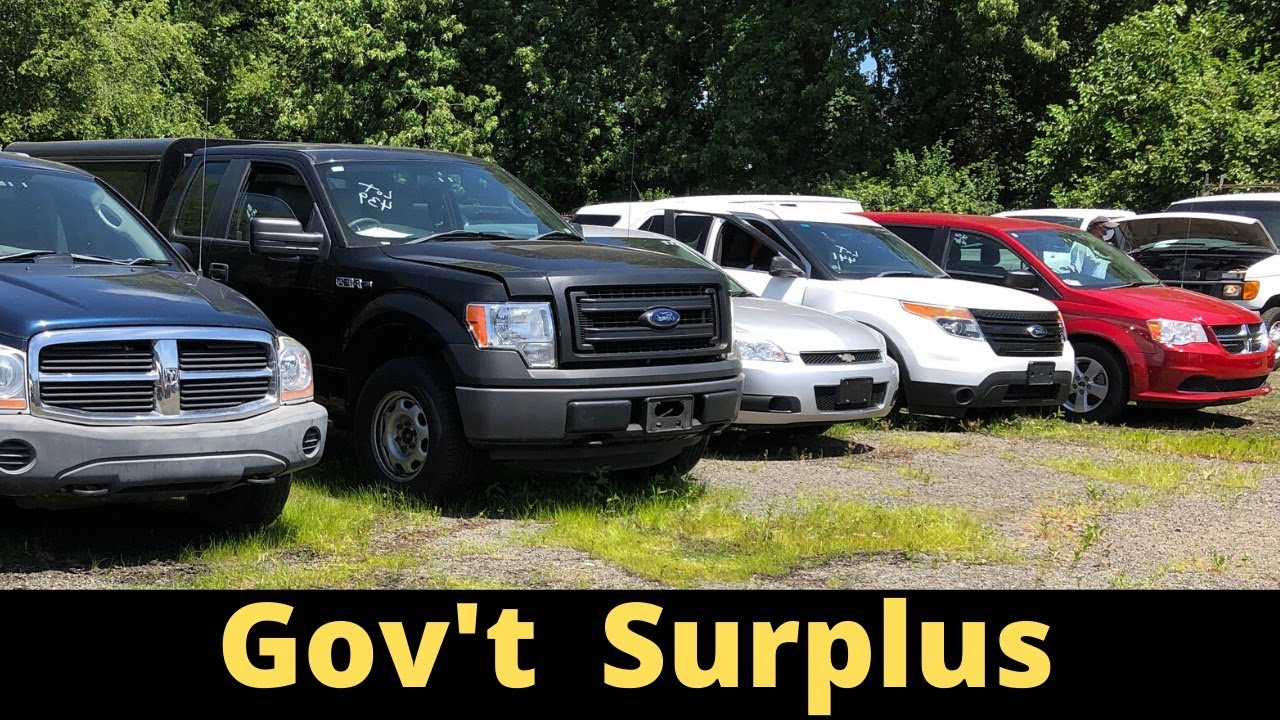 State Surplus Vehicle Auction Walk-Around and Selling Prices