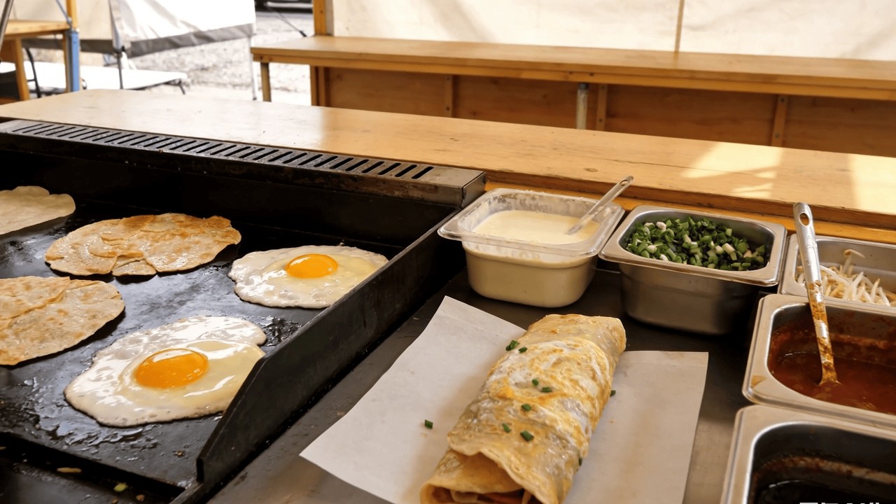Tasty Handmade Crispy Pancakes For Only $1!