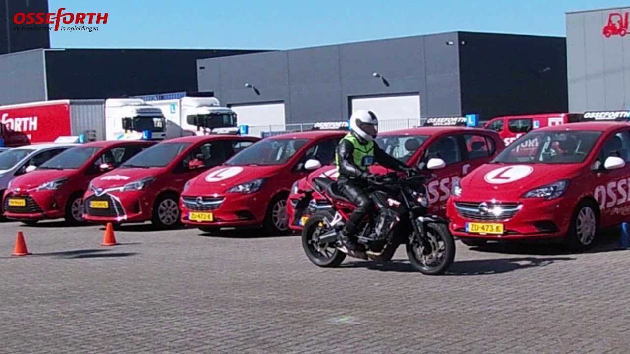 Noodstop motor - AVB motor rijles Limburg