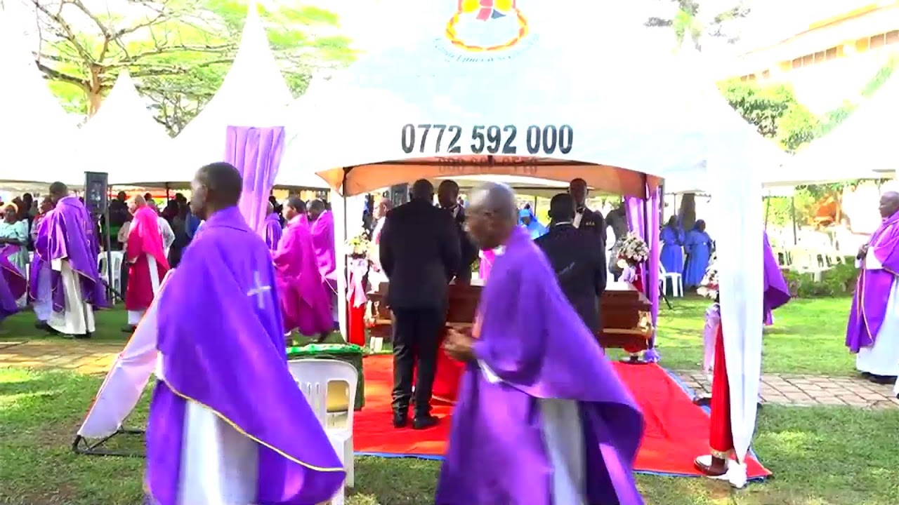 BURIAL CEREMONY FOR FR. JOSEPH MUKIIBI KIZZA 
