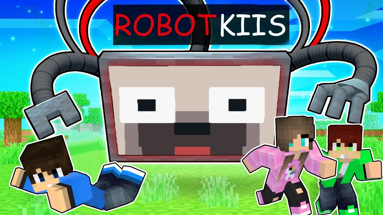 KIIS GONOSZ ROBOTTÁ VÁLTOZOTT A MINECRAFTBAN!