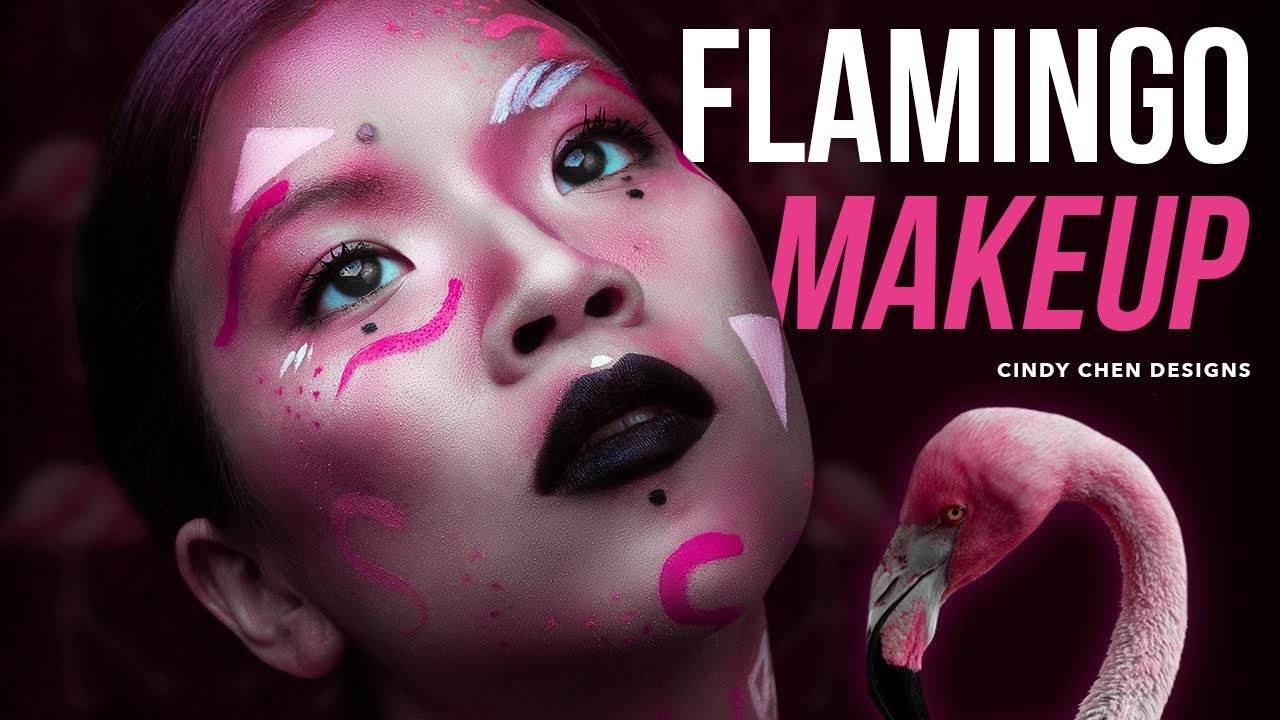 Pink Flamingo Makeup Tutorial | Avant-Garde Beauty Photoshoot