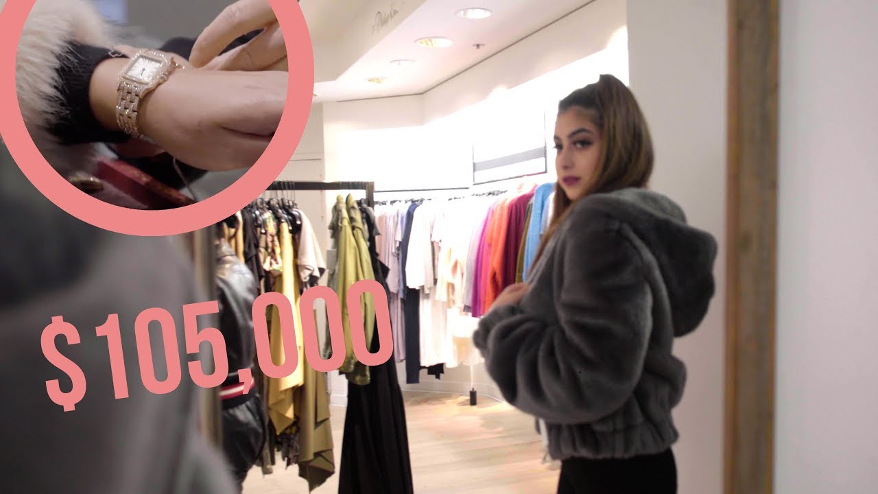 LUXURY CHRISTMAS SHOPPING!! | Nicolette Gray