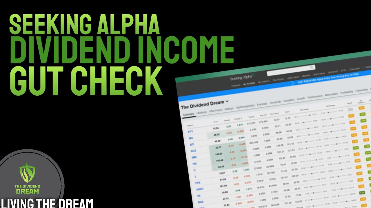 Seeking Alpha Stock Portfolio Health Check - Does it like this portfolio?