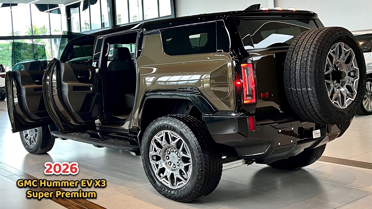 All-New 2026! GMC Hummer EV X3 Super Premium - New Performance SUV Exterior and Interior