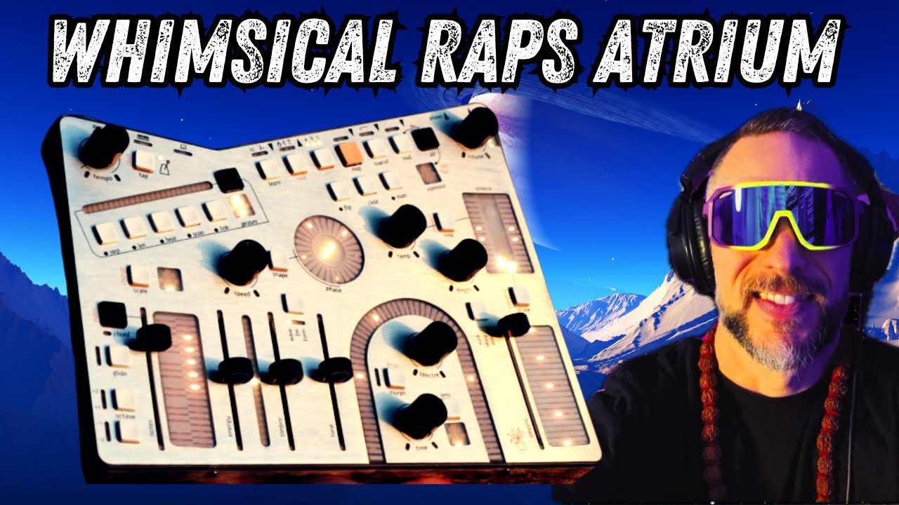 Whimsical Raps Atrium, политембральный 5-голосный аналоговый синтезатор | THAT SYNTH SHOW LIVE