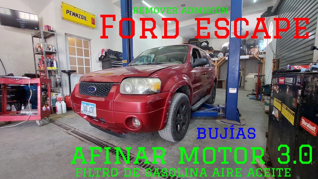 FORD ESCAPE 3.0 AFINAR SERVICIO AL MOTOR