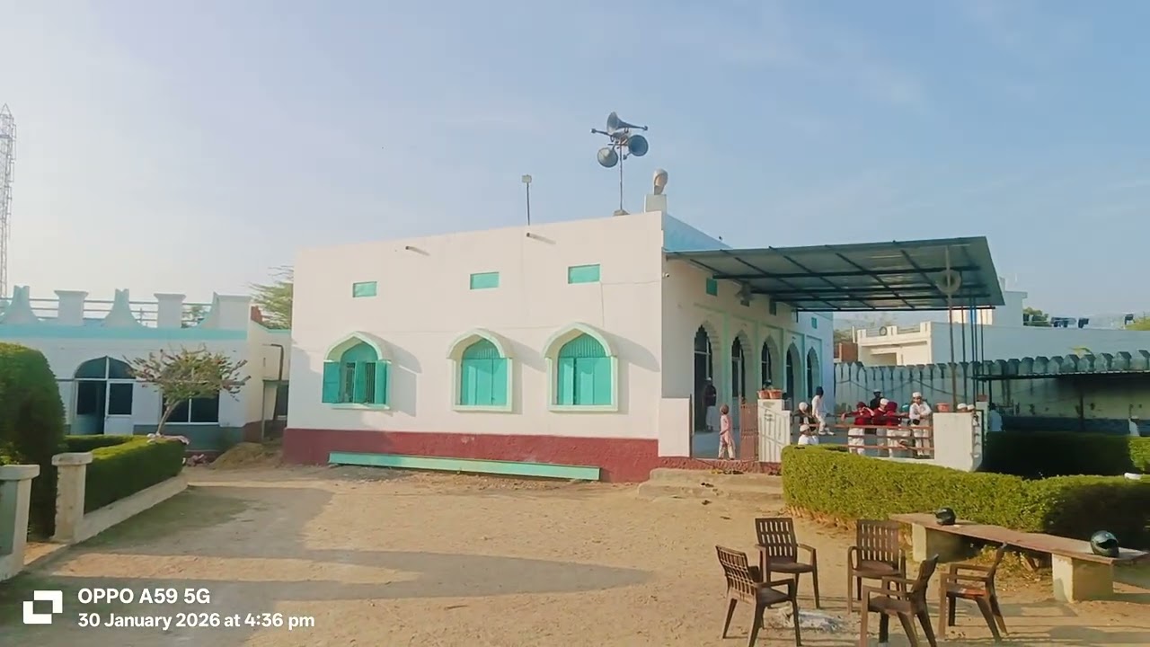 مدرسہ رحمانیہ میں عصر کی اذان کا دلکش منظر دیکھو 