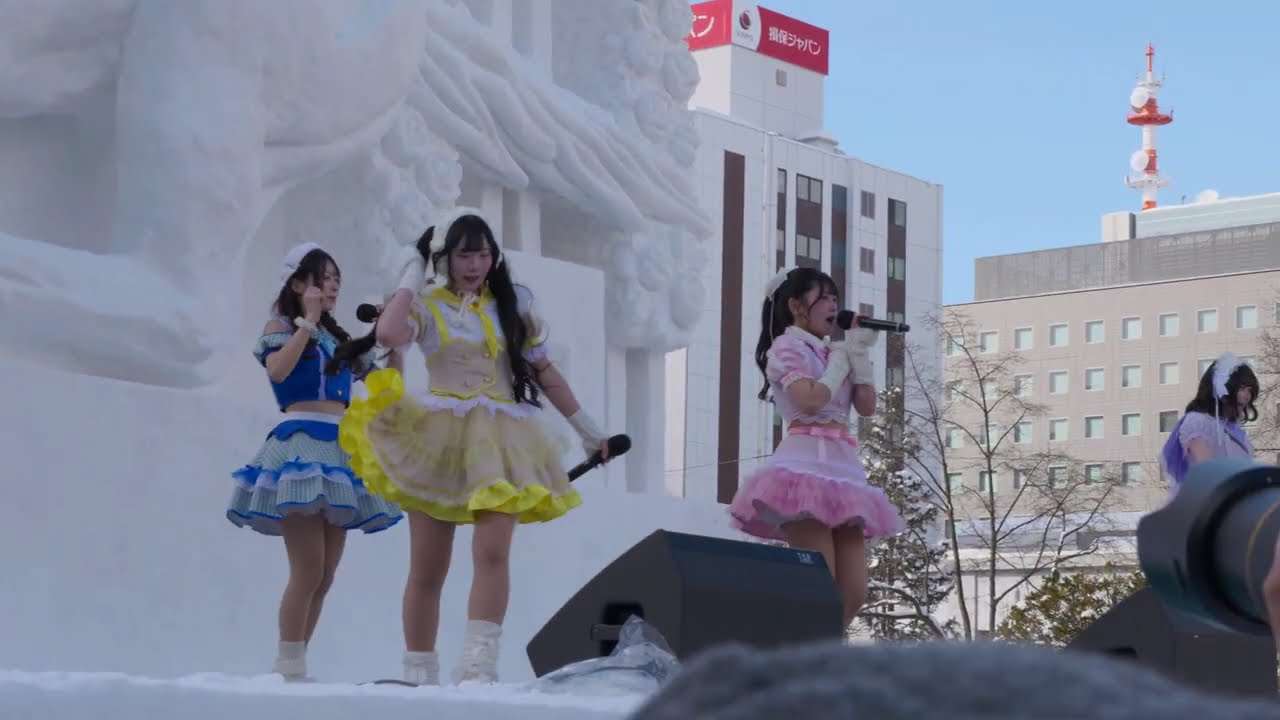 ＃理想の少女 26/2/09 mini TIF in HOKKAIDO vol.6 雪まつり会場