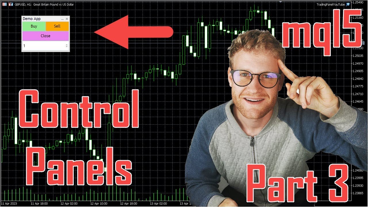 MT5 Trading Panel Programming | Interacting with the Panel | Part 3
