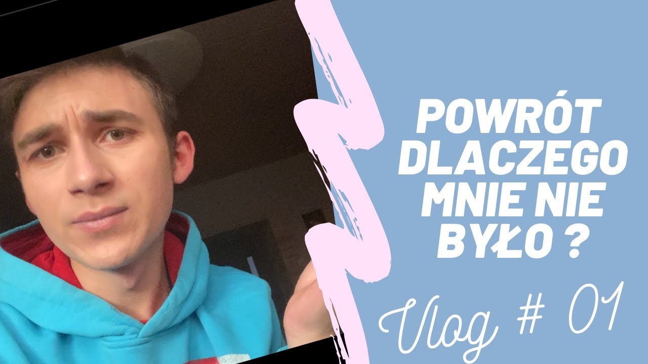 POWR&Oacute;T! DLACZEGO MNIE NIE BYŁO? | VLOG #01 | BARTEK SOYAN