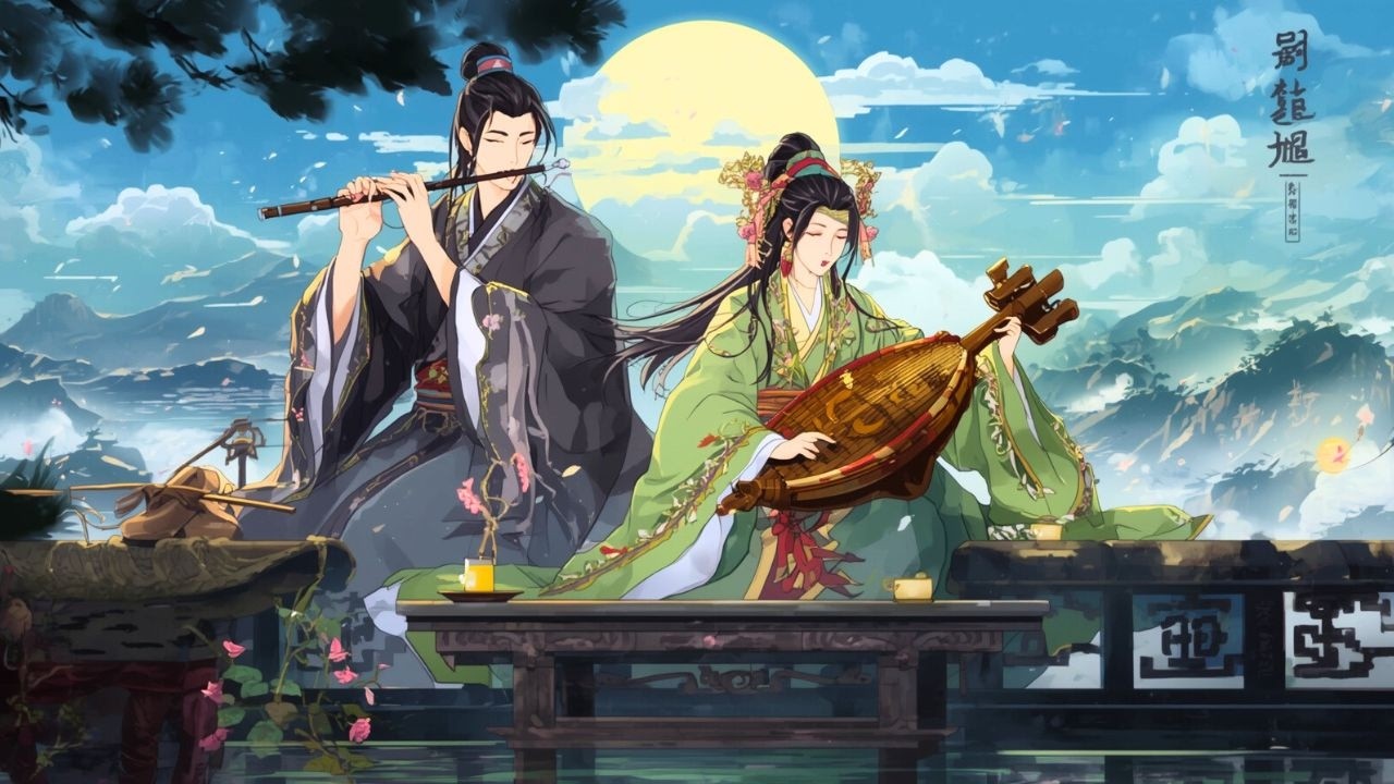 ANCIENT CHINESE ZEN MUSIC 🌸Deep Healing, Meditation & Sleep | Sacred Bamboo Flute & Guzheng