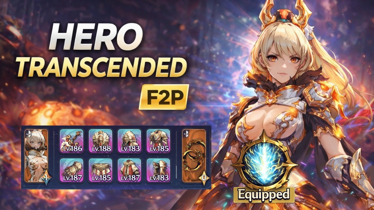 Finally Unlocked Eternity Build & Transcended My Mythical Hero (F2P) | Legend of Avatar