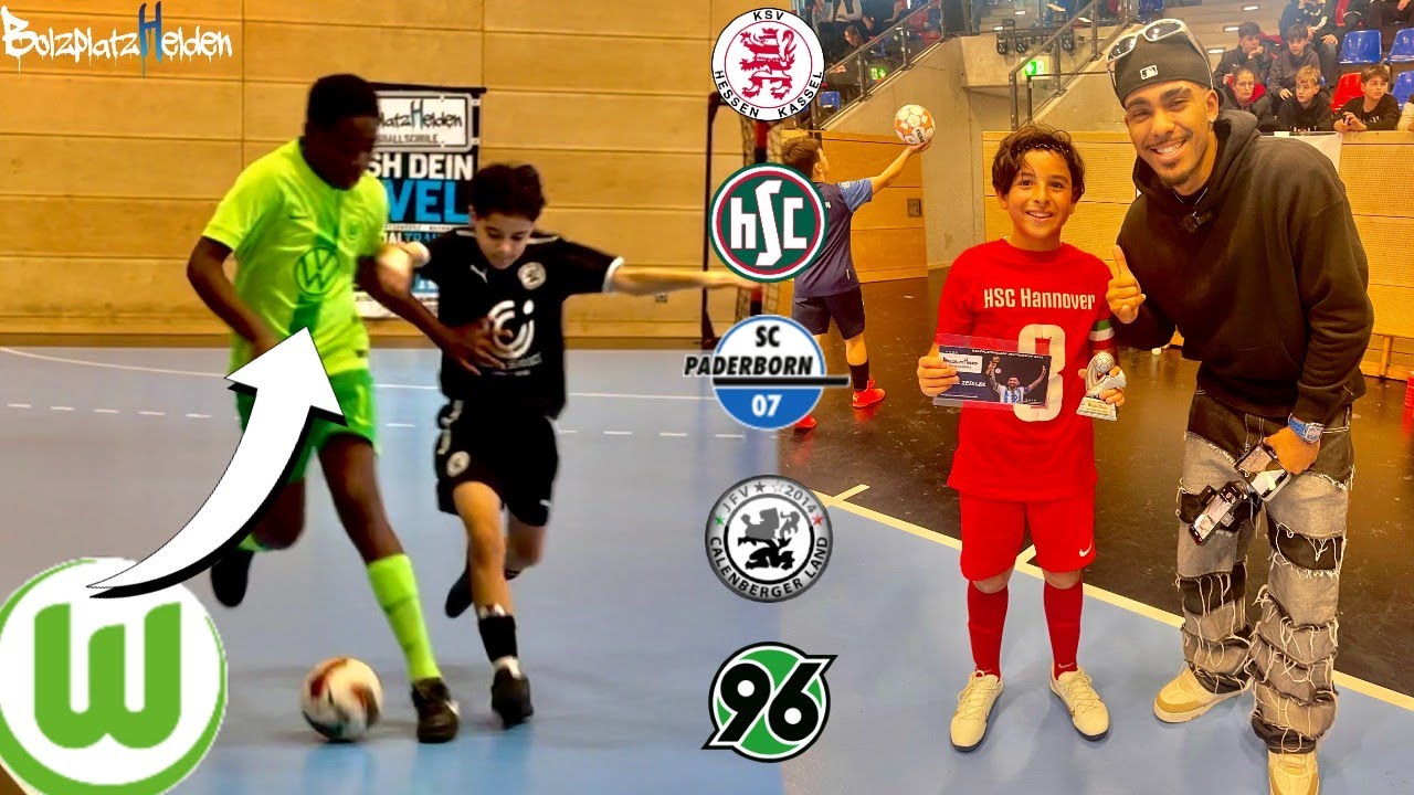 U12 Hallenturnier mit Wolsburg, Hannover,Paderborn und Co 🔥🥵 - Ft. BolzplatzHelden