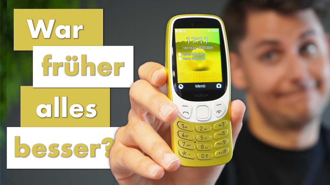 Nokia 3210 in 2024: Retro-Charme oder 80€ Abzocke?