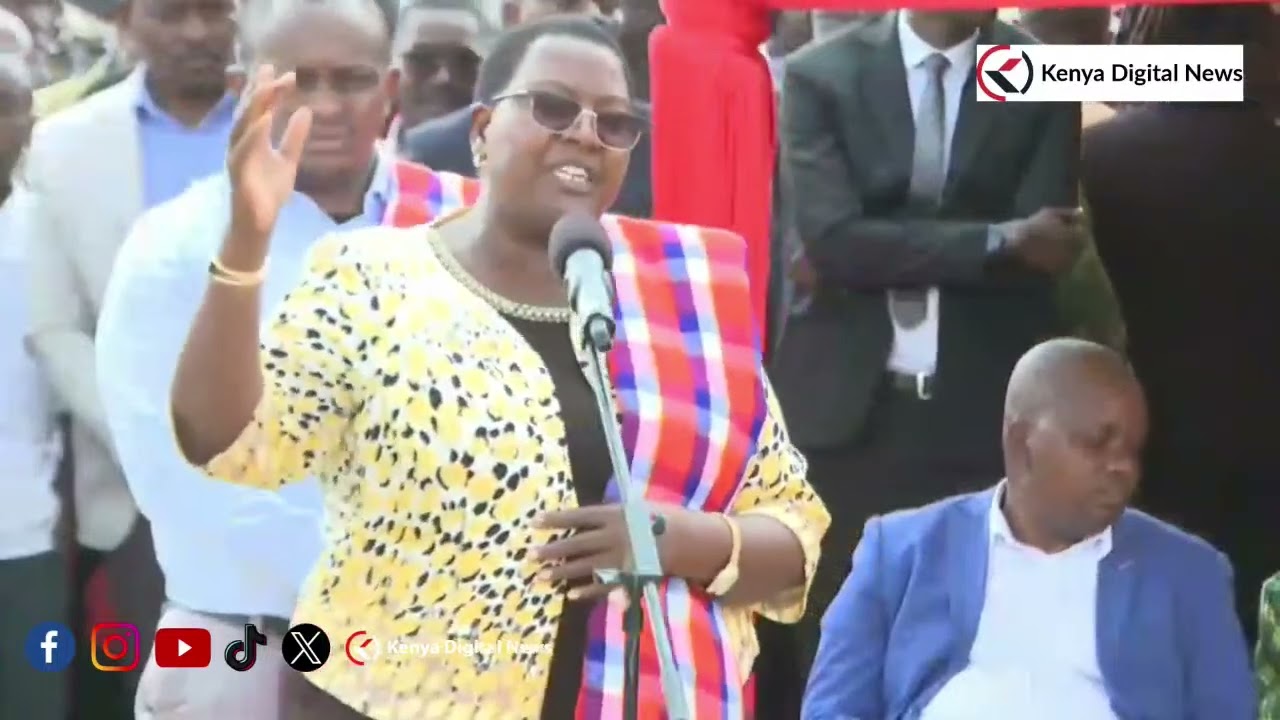 'Mwenye Anafungia Watu Statehouse Kutoingia UDA anatukosea,' Sen. Pesi Peris Tobiko