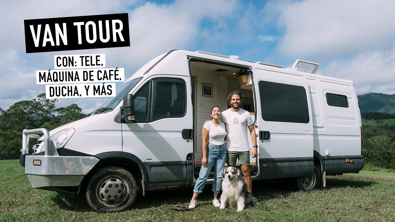 VAN TOUR - Lo tiene TODO (viaja solo con su perro)