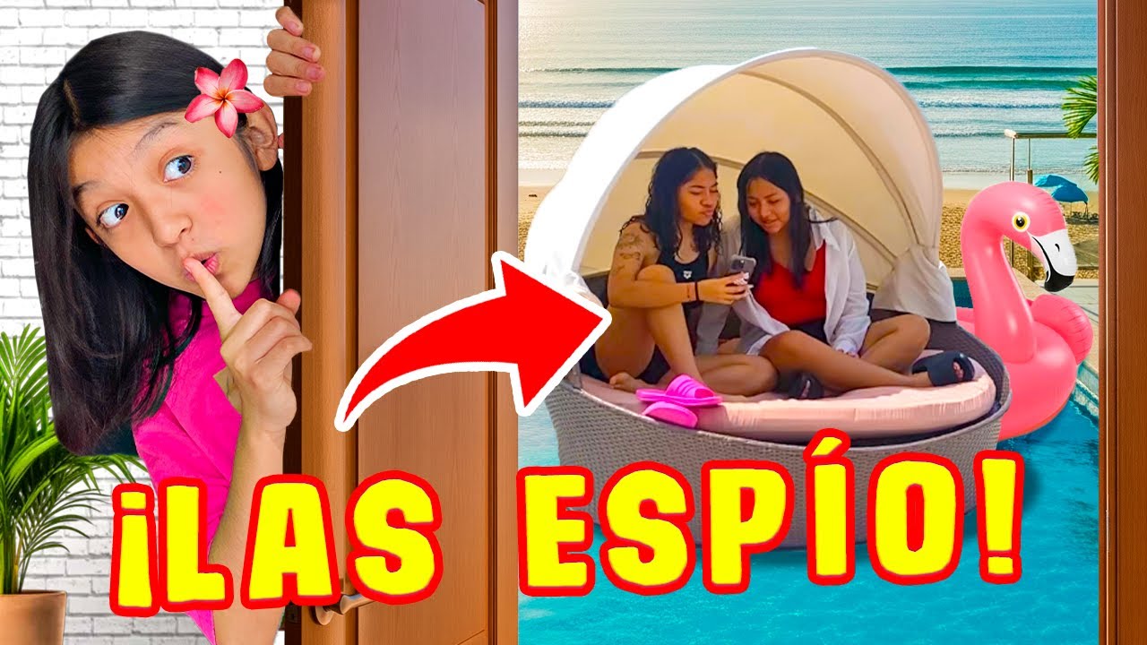 🤫ESPIÓ A MI TÍA MICHI Y MI HERMANA EN EL VERANO MERLIN!🌴I Yo soy Aranza💕