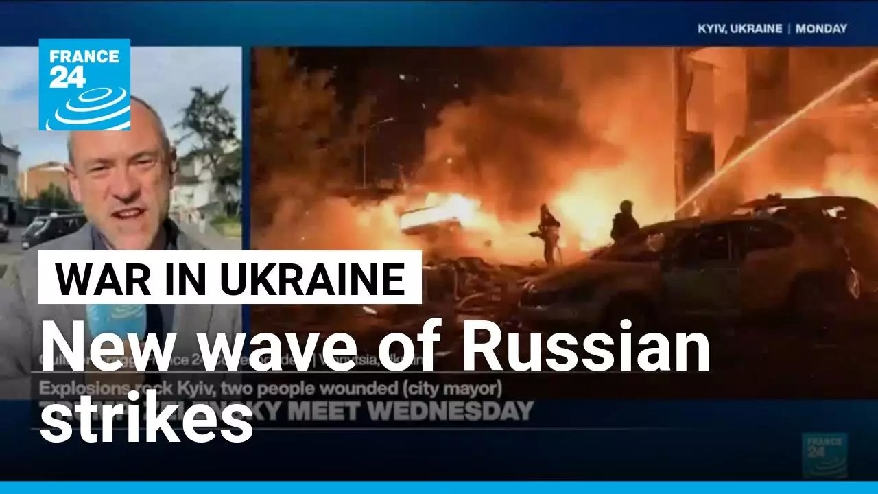 Russia strikes Kyiv as Zelensky, Trump set to meet &bull; FRANCE 24 English