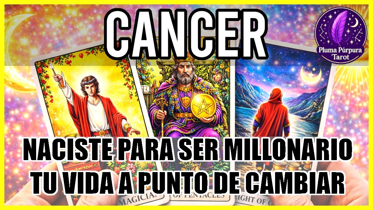 Cancer ☀️Nueva Vida Llena De Alegria! No Imaginas El Milagro Que Te Cambiara Para Siempre! ☀️