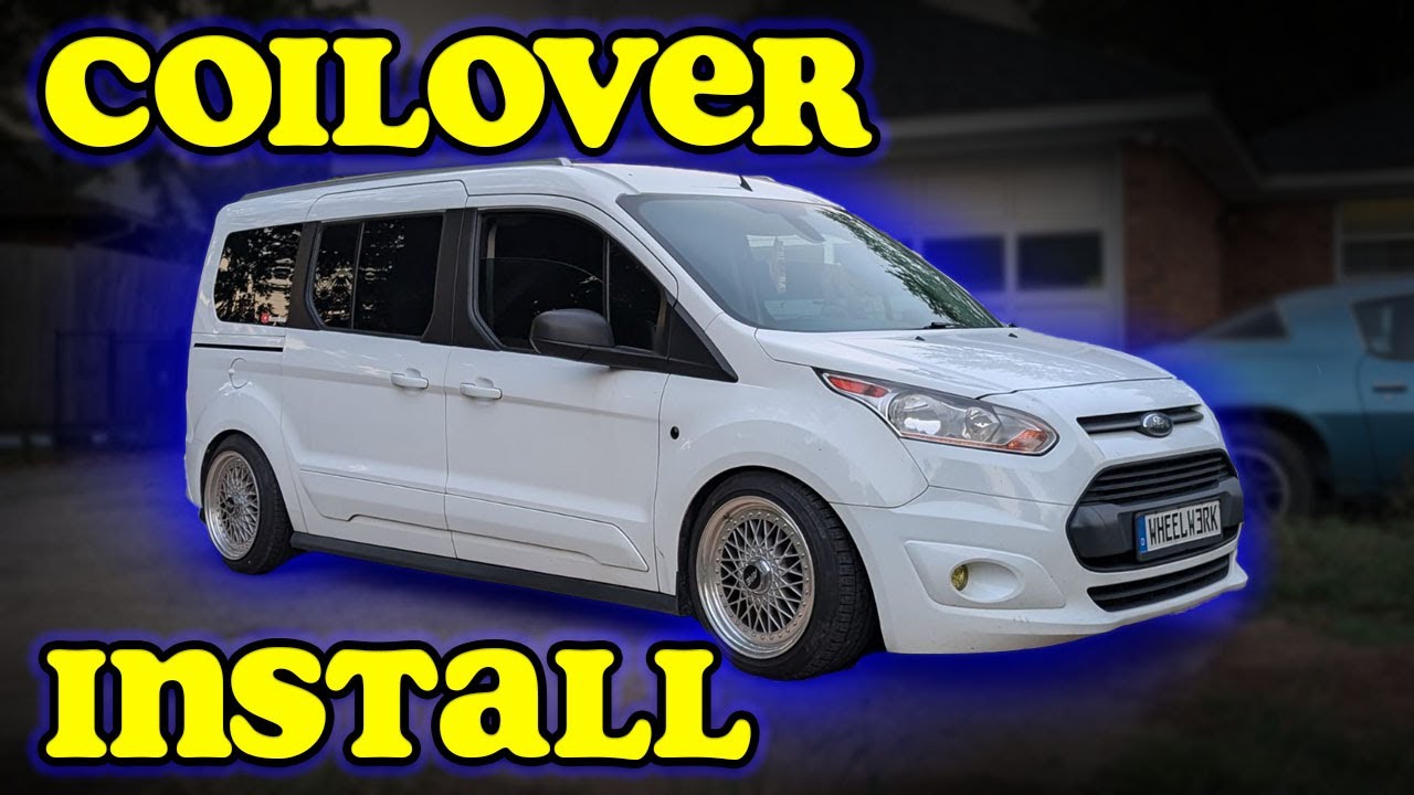 How to install Coilovers on A Ford Transit Connect