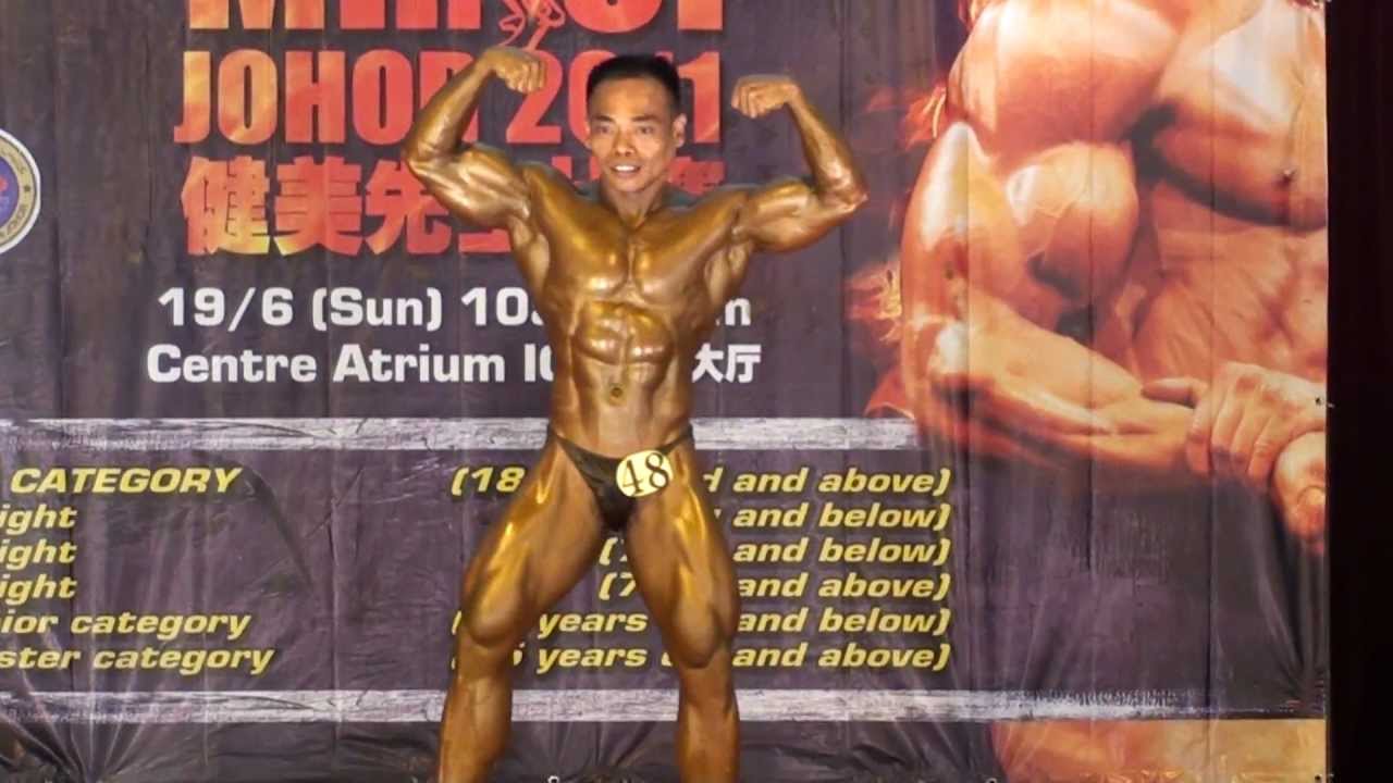 Mr Johor 2011 65-75kg: Ismail Hamid (San Suria Gym)