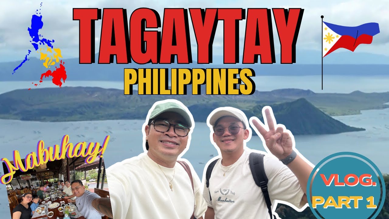 TAGAYTAY TRAVEL VLOG Part 1| Caleruega Church, Sky Ranch & Food Trip