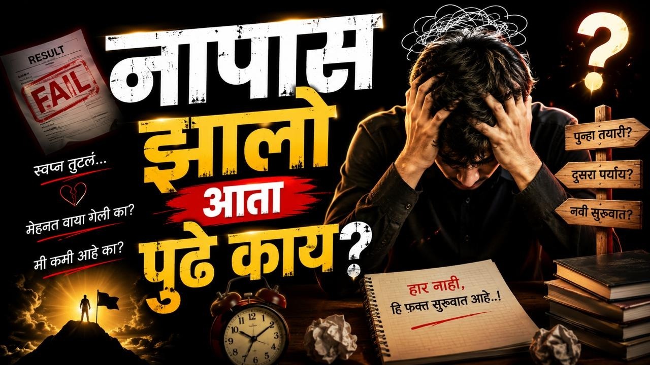 BHC Exam: नापास झालो आता पुढे काय? | MPSC Group C Strategy #mpsc  #bhc #sangamspardha #mpscgroupc