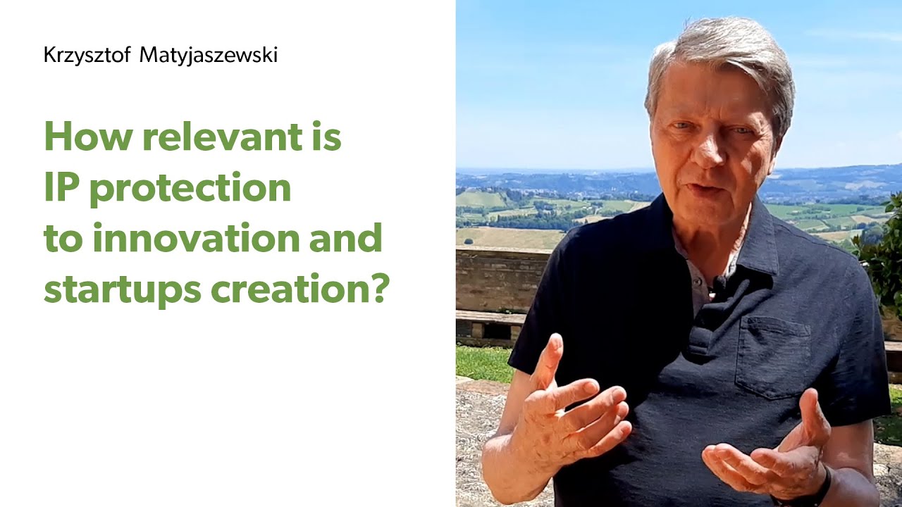 A Brief Conversation with Kris Matyjaszewski |  The Role of IP Protection in Innovation and Startups