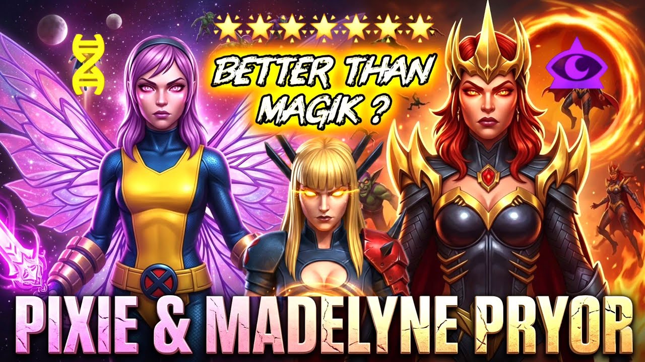 The QUEEN of Limbo! 👑 Madelyne Pryor & Pixie Gameplay | MCOC Manic Goblin Event