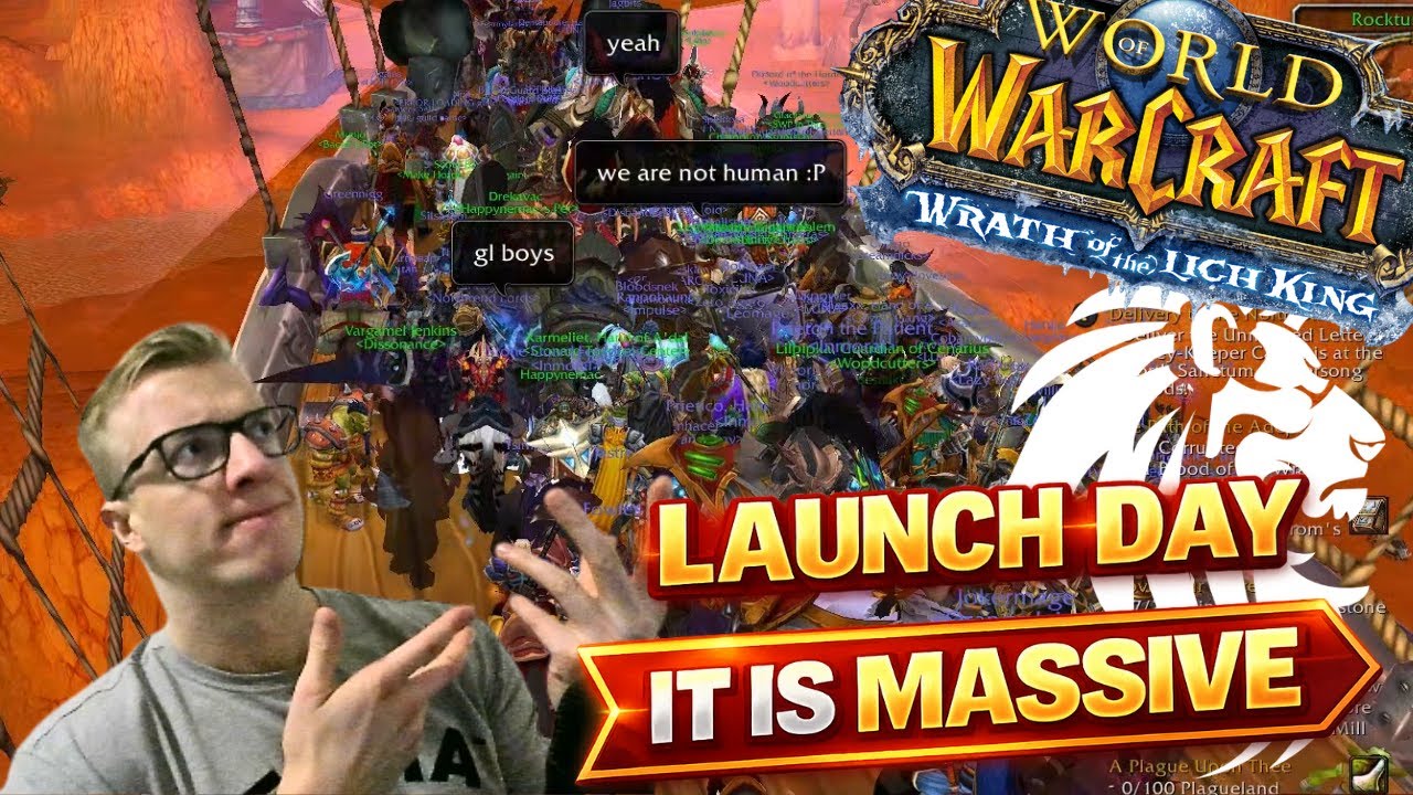 Warmane не разочаровал! День запуска Onyxia WotLK!
