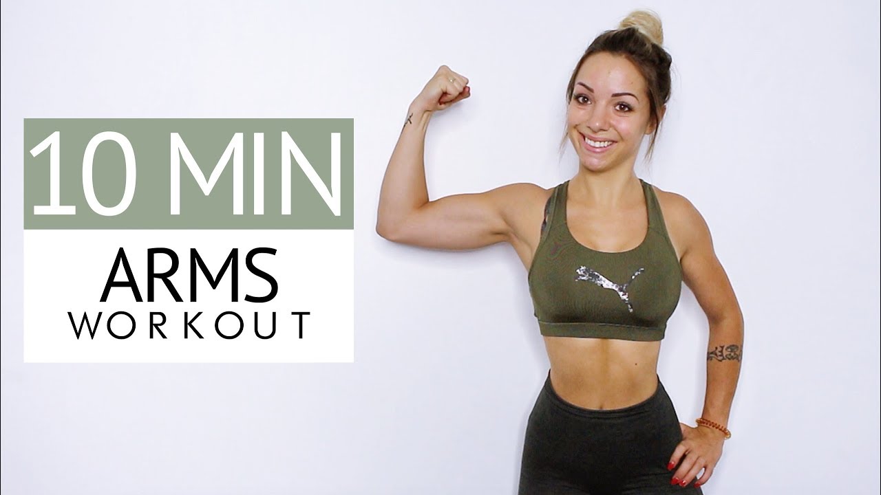 WORKOUT - HOW TO GET TONED ARMS IN 10 MIN !