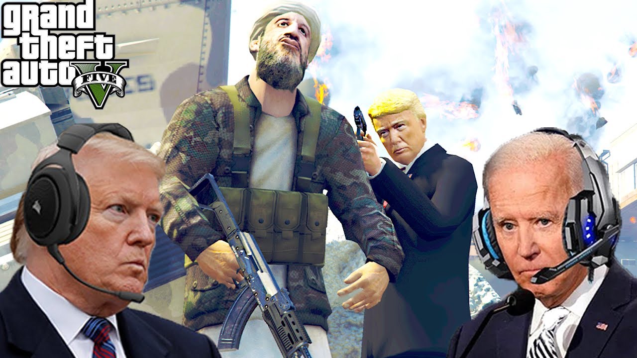 Президенты США убили Усаму бен Ладена в GTA 5