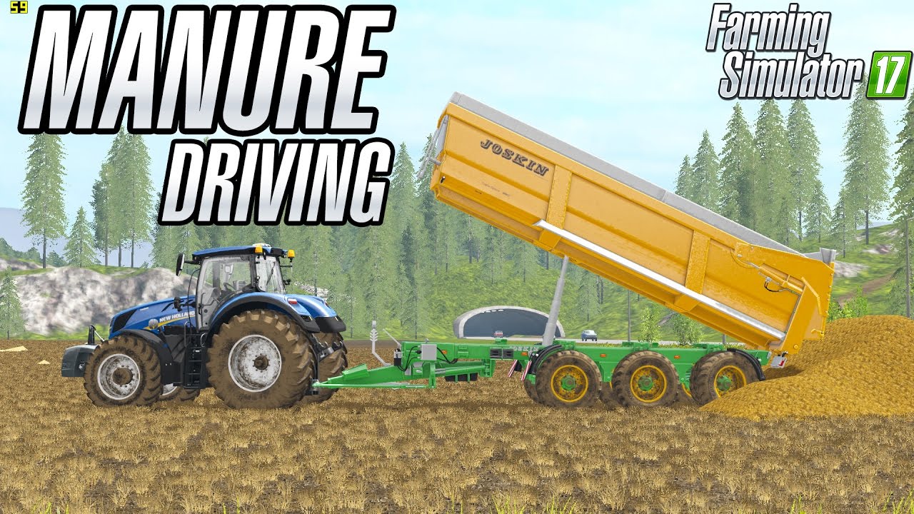 Manure Driving in Goldcrest Valley