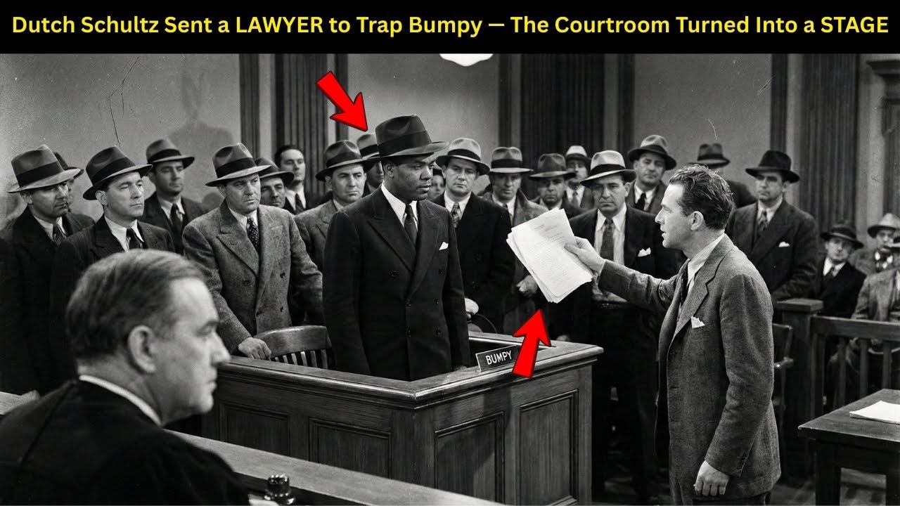 Dutch Schultz Sent a LAWYER to Trap Bumpy — The Courtroom Turned Into a STAGE