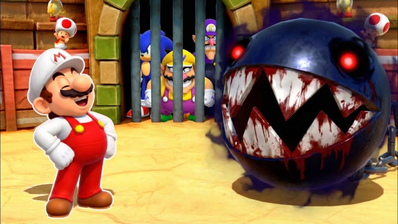【スーパーマリオパーティ】究極のミニゲーム対決マリオVsソニックVsワリオVsワルイージ(CPUの強さ：｢たつじん」)