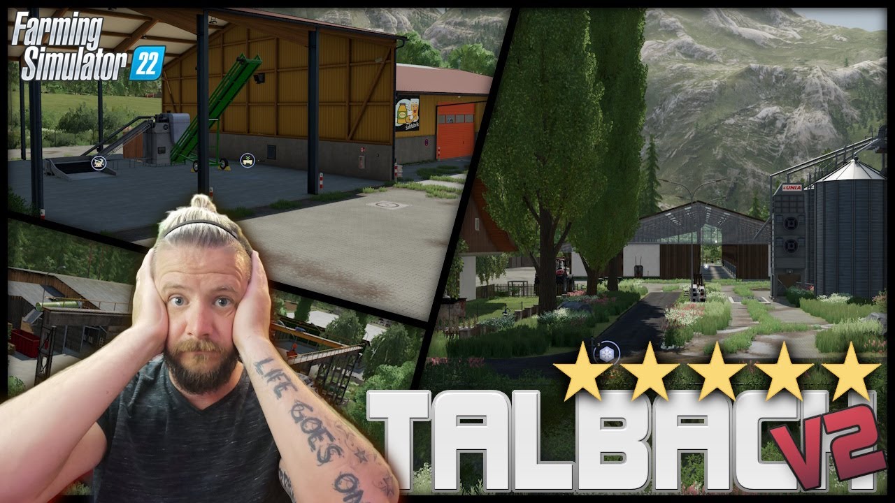 LS22 NEW MAP - TALBACH V2 MAP - MAPVORSTELLUNG / Alter Falter ... da habt ihr zu tun ...