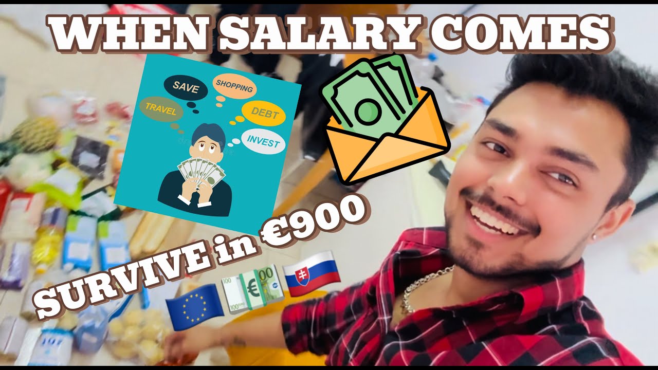 Expenses after €900 average salary.🇸🇰 SLOVAKIA . @YouTube