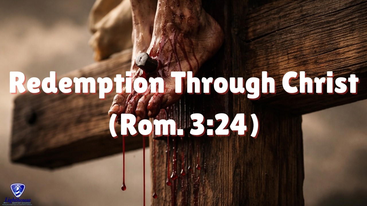 Redemption Through Christ. Sunday Morning. 3/8/2026