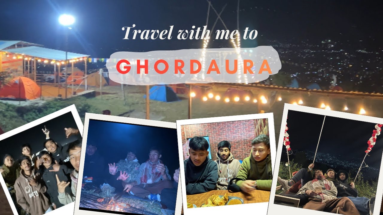 Night camp In Ghordaura with friends😍❤️