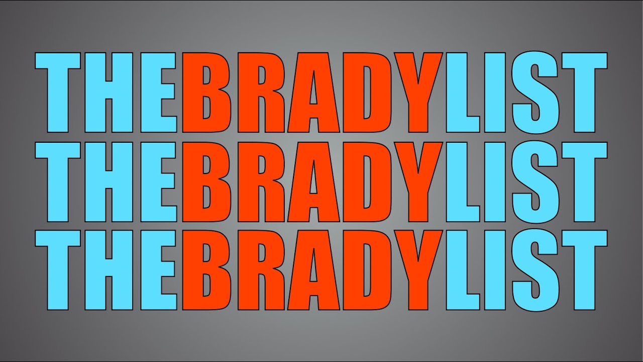 Brady List - Common Misconceptions