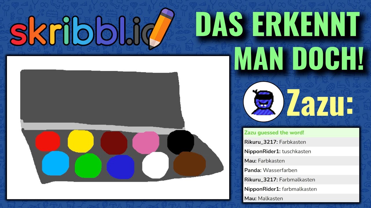 Die WILDESTE RUNDE in SKRIBBL.io die ICH je hatte🤣