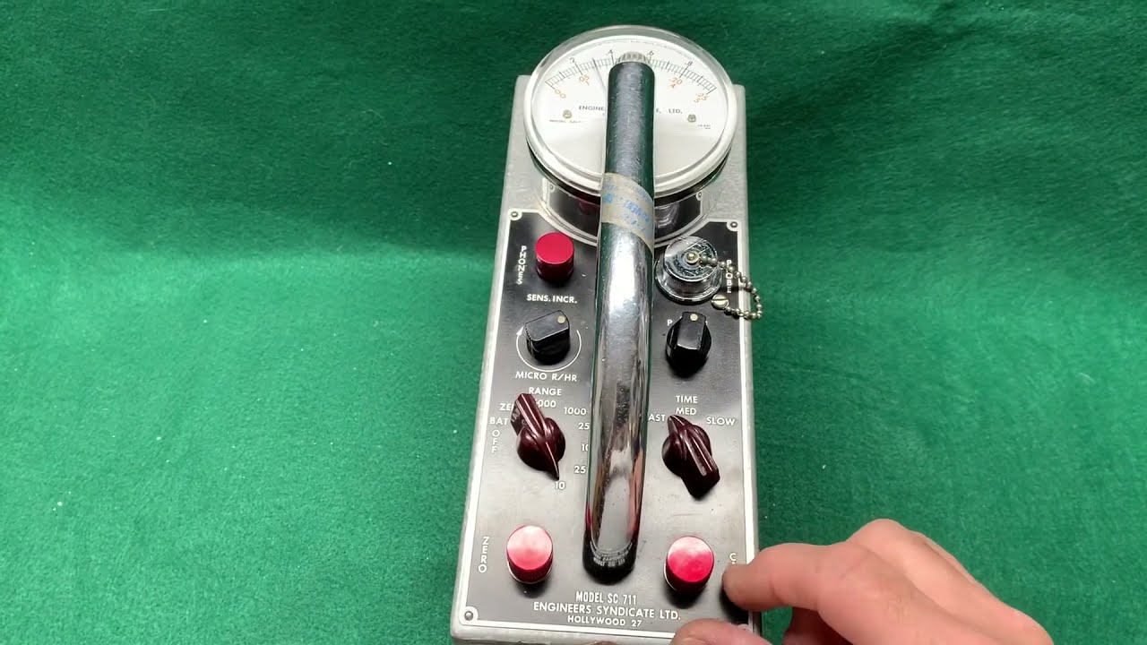 Engineers Syndicate LTD Model SC 711 Scintillation detector
