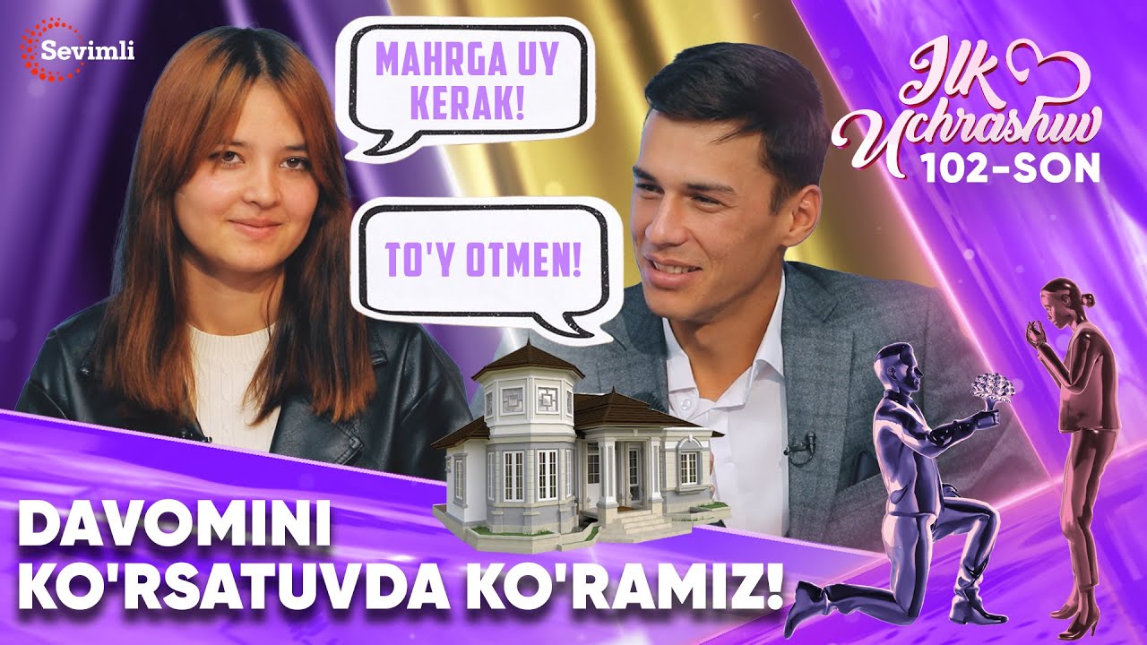 ILK UCHRASHUV 102-SON MAHRGA UY KERAK - TO'Y 