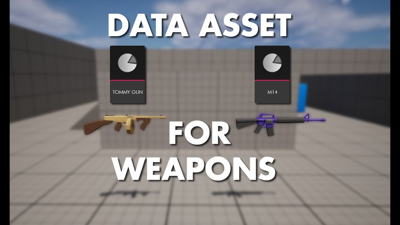 Using Data Asset for Weapons