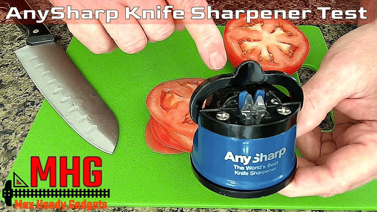 Тест точилки для ножей AnySharp
