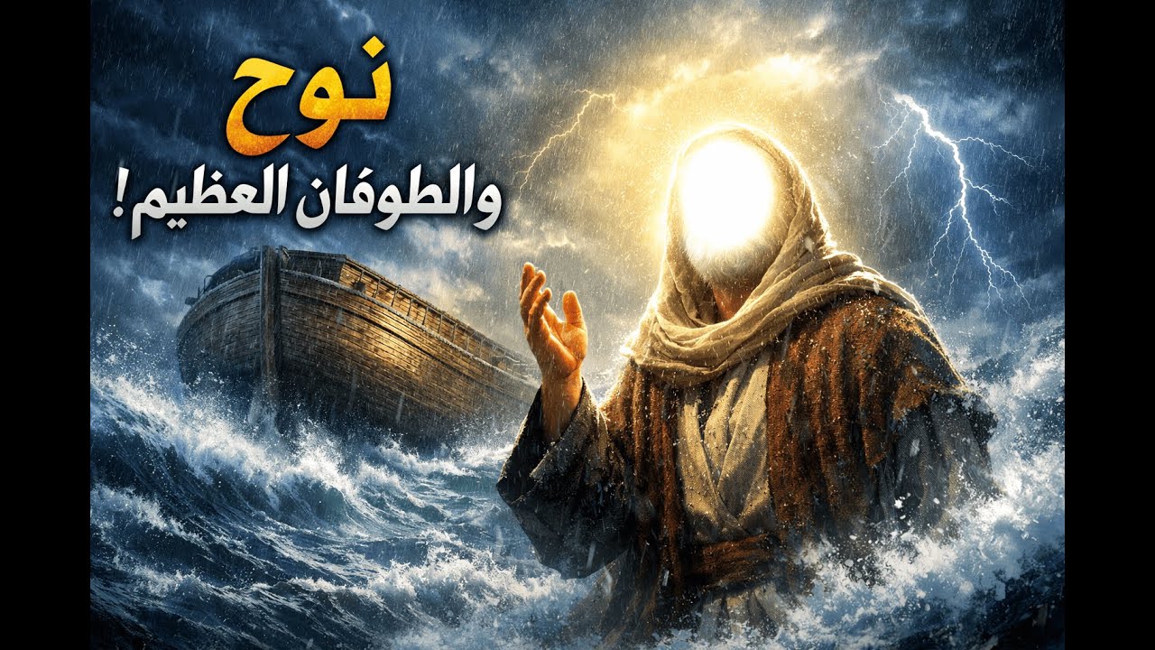 نوح عليه السلام والطوفان العظيم: قصة الإيمان والصبر!!