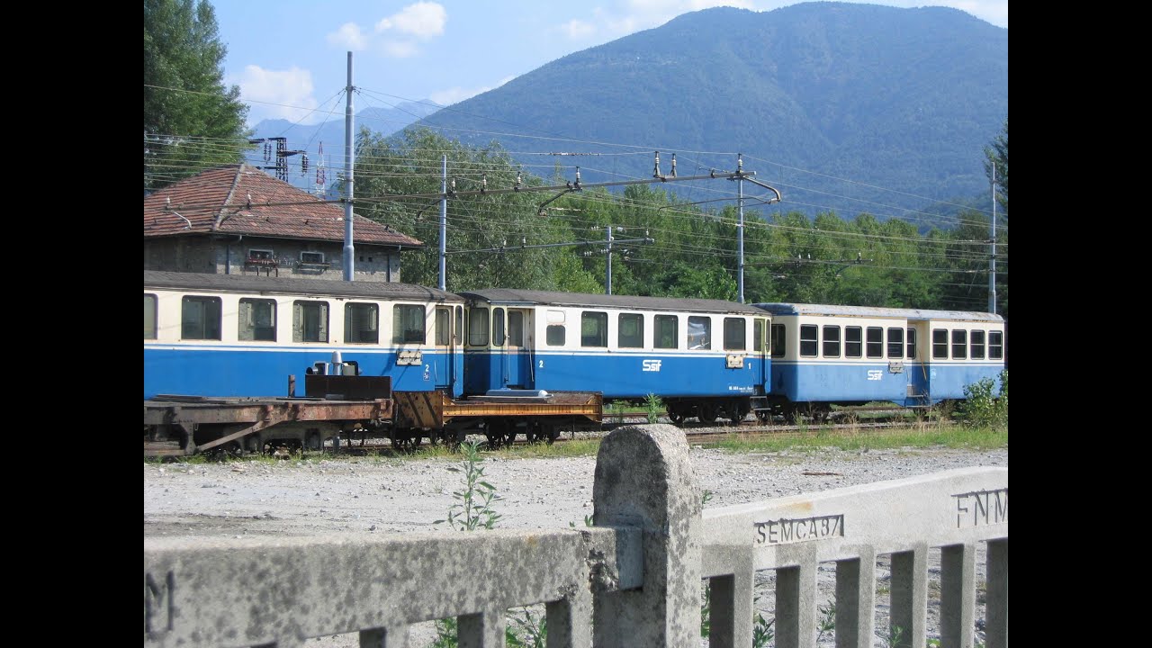 Centovalli-Bahn Locarno - Domodossola 1998 und 2003