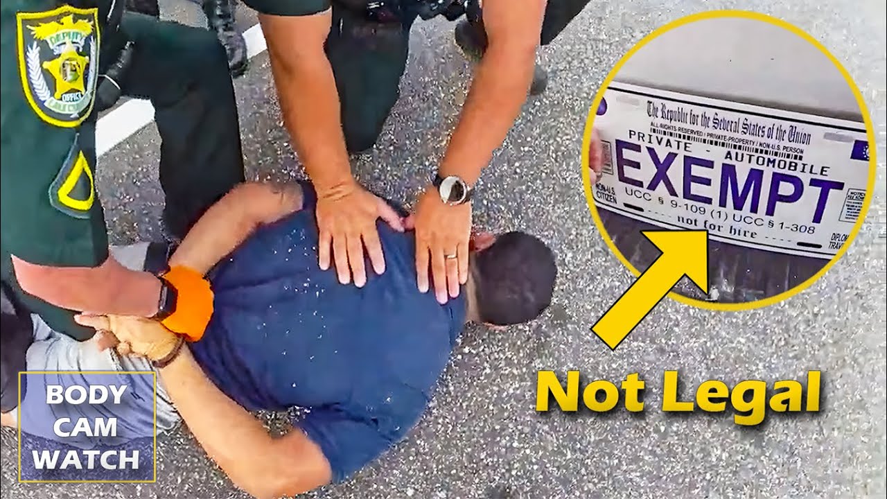 A Sovereign Citizen Gets a Wake-Up Call from the Cops