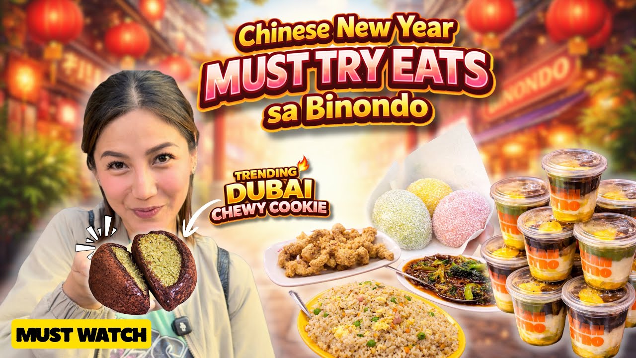 2026 NEW Trending DUBAI Chewy Cookie + Handmade GIANT Street Food MOCHI sa BINONDO, Manila